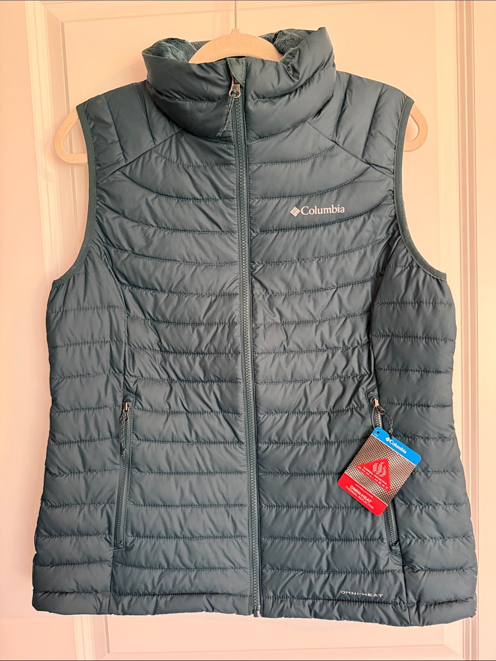 Columbia Women's Teal Quilted Packable Vest